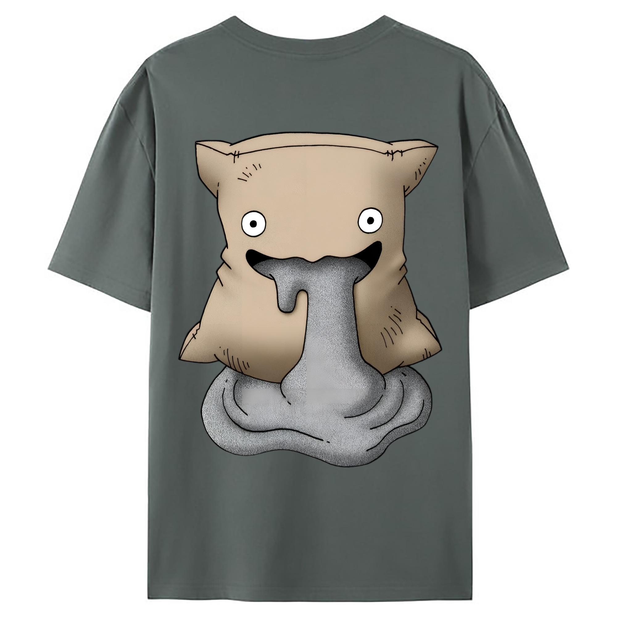 （画像用） ドラゴンクエスト Doragon Kuesuto Dragon Quest 綿100％ メンズ半袖Tシャツ（バックプリント） 通気性